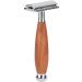 Dekaim Wooden Handle Razor | Classic Men's Double Blade Safety Razor | Premium Manual Shaving Experience - Buy Online on GoSupps.com