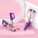 4 Color Woman Eyelash Curler Professional Eyelash Curler Folding False Eyelashe Auxiliary Eyelash Curling Clip Small Makeup Tool (Color : Dark Purple) - Buy Online on GoSupps.com