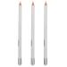 jojofuny Lot de 3 Crayons Eyeliner Blancs Fins pour Maquillage des Yeux Stylo Illuminateur L ger et Pr cis Applicateur pour Contour des Yeux Usage Professionnel et Personnel Format