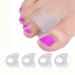 Jinlanshop Gel Toe Caps - Large Toe Extensor Spreader for Hallux Valgus Overlapping & Hammer Toes Relief - Buy Online on GoSupps.com