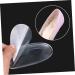 FRCOLOR U Shape Heel Pads - Transparent Cushion Insoles for High Heels | Plantar Support & Comfort - Buy Online on GoSupps.com