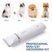 4 in 1 Electric Pet Hair Clipper - Rechargeable Trimmer with 4 Blades & Nail Sharpener | International Shipping Available - Buy Online on GoSupps.com