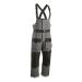 Guide Gear Mens Snow Pants Bib Overalls, Insulated Mens Waterproof Pants and Ski Pants Large Black/Gray