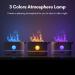 Kavolet Simulation Flame Aroma Air Humidifier Desktop 2-in-1 Mist Humidifier Aromatherapy Diffuser for Essential Oil with 3 Colors Atmosphere Lamp 200ML Capacity USB Powered for Home Office Low Noise - Buy Online on GoSupps.com