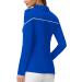 JACK SMITH Women's Golf Polo Shirt UPF 50+ Long Sleeve Zip-Up Tee Holder Athletic Top (Royal Blue, X-Large) - Buy Online on GoSupps.com
