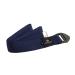 Hugger Mugger Cinch Cotton Yoga Strap - Super Strong Cotton, Quiet Cinch-Style Buckle, Long Length Great for Taller People 6 ft. Navy