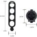 360 Rotatable Bicycle Stem Navigation Mount for Garmin Edge & iGPSPORT XOSS | Durable Black Plastic Handlebar Accessory - Buy Online on GoSupps.com