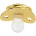 Alomejor Baby Pacifier - Ultra Light Soft Bling Silicone for 6-18 Months Infant (Gold) - Buy Online on GoSupps.com