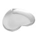 Heart Shaped Nail Palette - Stainless Steel DIY Color Mixing Tray for Nail Art | International Shipping - Buy Online on GoSupps.com