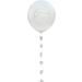 Ginger Ray Wei er Latex Balloon Bride to Be with Paper Flower Tail - Hen Party Decorations | 45.7 cm Balloon - Buy Online on GoSupps.com
