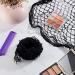 4 Pack Triangle Hair Nets for Rollers | Women's Mesh Hair Setting Net for Sleeping | 35 x 35 x 57 Inches (Black) - Buy Online on GoSupps.com