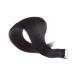 POPETPOP Real Hair Wig Straight Hair Extensions Tape in Hair Seamless Hair Extention Human Hair Wigs Invisible Hair Weaving medium Black