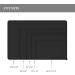 Reopet Silicone Feed Mats for Pets - Waterproof Dog & Cat Space Mats with Elevated Edges 71 x 45 cm (1-Pack) - Coal Black - Buy Online on GoSupps.com
