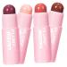 FOMIYES 4pcs Lip Gloss Matte Lipsticks for Black Women Lipsticks for Women Long Lasting Lipstick for Women Korean Lipstick Korean Makeup Lip Stick Lip Balm Bulk Matte Lip Plumper