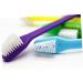 GRIRIW 2pcs Cat Dog Toothbrush Dog Teeth Cleaning Mouth Care Wash for Dogs Toothbrushes Toothpaste - Buy Online on GoSupps.com