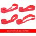 Mumusuki Bike Inner Tube Tyre Protector Pad Liner | Red PVC Rim Tape | 2PCS/Set - 24inch | Sports Outdoor - Best Quality - Buy Online on GoSupps.com