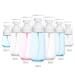Small Refillable Mist Spray Bottle - 100ml Empty Plastic Fine Mist Sprayer | Blue | Perfect for Travel & Daily Use - Buy Online on GoSupps.com