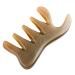 Frcolor 3 pc scratch kamm massage devices for feet head massage pharmaceutical plate hair smoothing ridge trigger-point massage tab eye massage devices roller massage device meridian scalp horns 11x5.5x0.7cmx3pcs as shown x 3 pieces