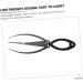Didiseaon Stainless Steel Ruler for Eyebrow Tools Tattooing Eyebrow Ruler Positioning Ruler Balance Metal - Buy Online on GoSupps.com