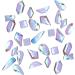 dijiusidy 50 Pieces Glass Crystal Set Eye-catching Personalized Nail Art Rhinestones DIY Handcraft Manicure Accessories for Card Making Purple - Buy Online on GoSupps.com