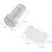 Nail Art Stamper Scraper Set Fashionable Transparent Silicone Nail Polish Transfer Manicure Tool for Women - Buy Online on GoSupps.com