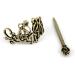 Lurrose Knot Hair Pins Vintage Irish Hair Slide Pin Hairpins Viking Hair Accessory with Stick for Girls Woman (Bronze) - Buy Online on GoSupps.com