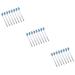 Minkissy 24 STK replacement brush heads for mouth showers replacement heads for electrical toothbrushes electrical toothbrushes for adults on plug brushes oral tooth hygiene accessories for oral showers