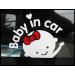 Baby on Board Car Decal Sticker - 2X Girl Sticker for Safety & Cute Vinyl Design - Buy Online on GoSupps.com