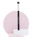 Mineral Powder Eyeshadow Makeup Brush  Small Mini Round Top Kabuki, Synthetic Dome Smudge Eye Shadow Brushes for Blending Smoky Eye, Setting Concealer Liquid Cream Cosmetics, Cruelty Free