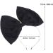 Minkissy Huge Bow Headband Candy Colored Hair Hoop Party Props Lovely Large Bowknot Hairband Party Props for Woman Girl(Black) - Buy Online on GoSupps.com