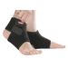 Ankle Brace for Kids Ankle Support Adjustable Compression Brace Breathable Foot Support Stabilizer Guard Wraps Ankle Compression Sleeve Protector Relief Tendonitis Ankle Injury Pain Soccer Basketball Black Small