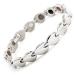 Nitrolube n Magnnet hardship women health energy magnetic hardships ideal as pain relief in arthritis & carpal tunnel syndrome (20.0 cm silver) 20.0 cm silver
