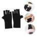 FOMIYES 5 Pairs Nail Gloves Gloves for Gel Manicure Sun Gloves for Women UV Hand Protection Gloves for Nails Fingerless Driving Gloves Nail Polish Short Women's Polyester - Buy Online on GoSupps.com