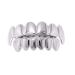 NUOBESTY Hip Hop Teeth Grills for Mouth Top Bottom