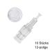 12 Pole Microneedling Needle Cartridges - 10 Pack | Replacement 12pin Thread Port Micro Needles for Electric Dermapen - International Shipping Available - Buy Online on GoSupps.com