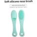 Silicone Nose Brush & Face Scrubber - Blackhead Remover Exfoliator Tool (5PCS) | Best Pore Cleansing & Skin Care Solutions - Buy Online on GoSupps.com