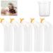 Gufastoe 5Pcs Pet Feeding Mini Silicone Nipple with Bottle for Puppy Dog Cat or Other Pets (Flesh Color)