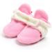 EDOTON Unisex Newborn Winter Boots - Warm Stripe Bootie Socks 0-6 Months (Pink Cream) - Buy Online on GoSupps.com