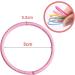 XCOZU 100pcs Baby Elastic Hair Ties - 10 Colors Mini Hair Bands for Girls | Ponytail Holders for Kids | No Metal Thin Hair Bobbles - 3cm*0.2cm - Buy Online on GoSupps.com