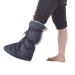 BXT Warm Cast Toe Sock Cover Thick Fleece Lining Plaster Stocking for Fractured Foot Leg Ankle Joints Protective Accessories Black Grey Foot Cast Cover