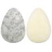 EcoTools Infused Facial Sponges Rose Petal + Bamboo Charcoal  2 Sponges