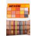 IMAN OF NOBLE 15-Piece Berry Cola Colored Orange Packaging Pearlescent and Matte Eyeshadow Palette - Buy Online on GoSupps.com
