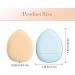 WLLHYF Powder Puff 12 Pieces Triangle Cushion Pads Face Makeup Setting Mini Finger Sponge Brush Beauty Blender for Foundation Concealer Cosmetic Tool - Buy Online on GoSupps.com