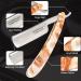 Gold Dollar Straight Razor Shaving Kit - Retro Acrylic Handle for Men & Barbers - Ready to Use No Stabilizer Required - Buy Online on GoSupps.com