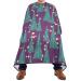 Waterproof Barber Cape -Tree Pattern 6 Cheetah Haircut Bib for Men Unisex Hair Cutting Cape(8rp1a)