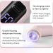 Electric Nail File 2 in 1 Nail File with Small UV Light | Nail Drill Electric Nail Filer for Acrylic Nails False Nails Gel Nails Dip Nail Artificial Nails Home Salon - Buy Online on GoSupps.com