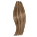 Runatur Real Hair Extensions - Brown to Blonde Highlight 30cm Human Hair - 70g #10/16 - Premium Quality Sew-In Hair Treat - Buy Online on GoSupps.com