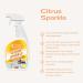 Citrus Sparkle Non-Toxic Heavy Duty Degreaser | Pure Citrus Extract & D-Limonene Cleaner - Removes Grease & Grime (24oz Spray + Refill - Buy Online on GoSupps.com