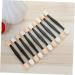 Baluue 50 Pcs Makeup Tools Eyeshadow Brush Eyeshadow Makeup Brushes Eyeshadow Applicator Sponge Black Size 1 Black - Buy Online on GoSupps.com