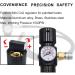 Vavoger Mini Sef Paintball Co2 Pressure Regulator - 1500psi Input, 0-130psi Output - Buy Online on GoSupps.com